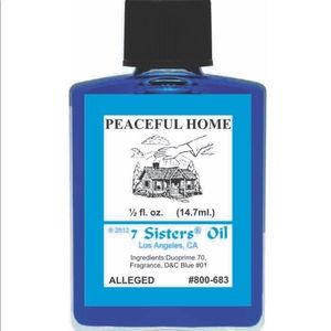 Peaceful home oil